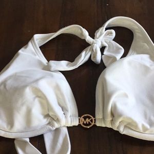 Michael Kor’s Bathing Underwire suit halter top